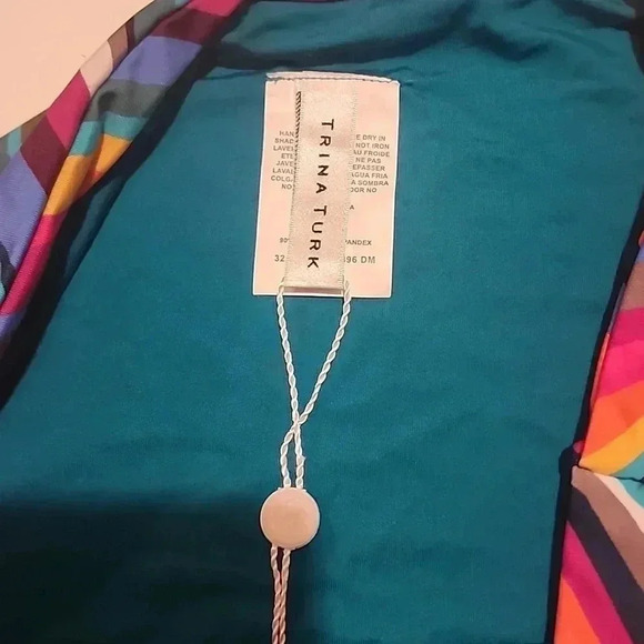 TRINA TURK LOUVRE HI WAIST SIZE 14 - Picture 3 of 4